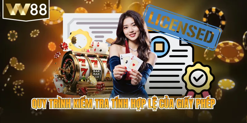 Quy trình kiểm tra tính hợp lệ của giấy phép